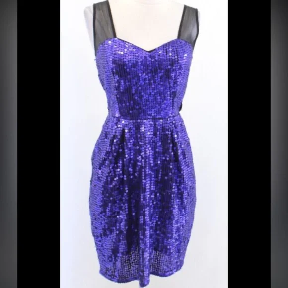 open lace back dress Rent ASOS EDITION Sequin Twist Front Cami Midi Dress In Purple